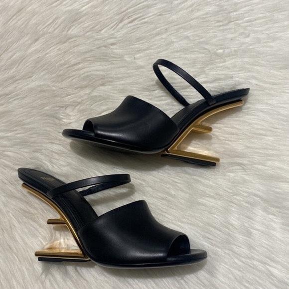 New Fendi First‎ F Heel sandal size 37.5EU - Picture 3 of 15